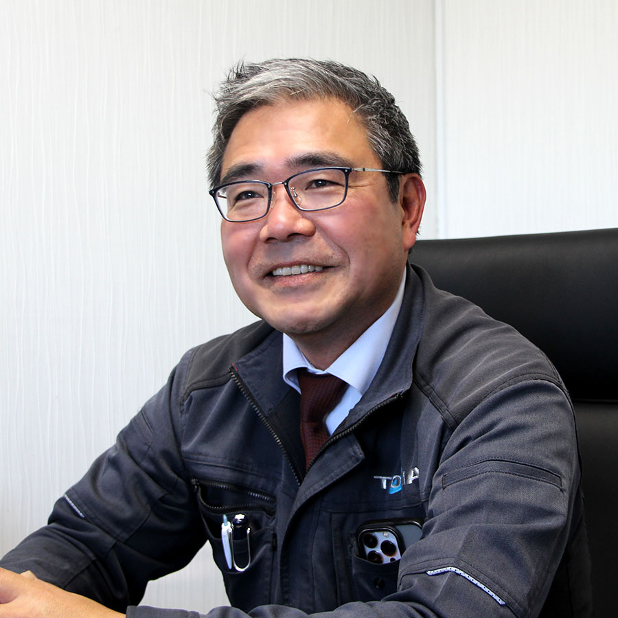 東和運輸株式会社代表取締役社長 梶川靖介